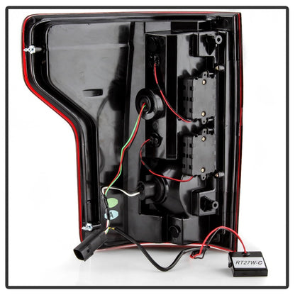 Spyder 18-19 Ford F-150 (w/o Blind Spot Sensor) LED Tail Lights - Red Clear (ALT-YD-FF15018-LED-RC) 5085764 5085764 Photo - Unmounted
