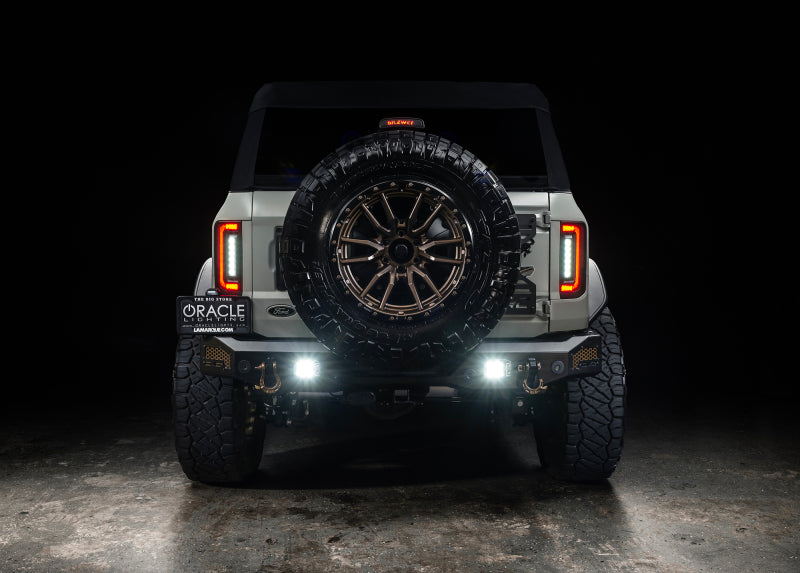 ORACLE Lighting Oracle 21-23 Ford Bronco Flush Style LED Taillights - Tinted 5892-504-T 5892-504-T Photo - lifestyle view