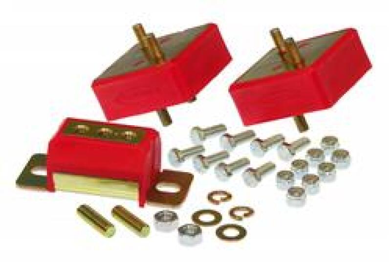 Prothane Jeep Motor & Trans Mount Kit - Red 1-1905 1-1905 User 1