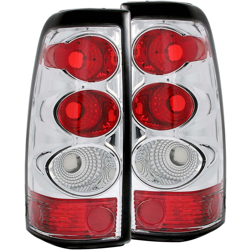 Anzo 2003-2006 Chevrolet Silverado 1500 Taillights Chrome 211020 Photo - Primary