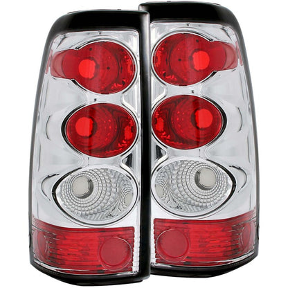 Anzo 2003-2006 Chevrolet Silverado 1500 Taillights Chrome 211020 Photo - Primary