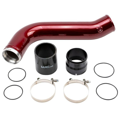 Wehrli 2020+ Chevrolet 6.6L L5P Duramax Passenger Side 3.5in Intercooler Pipe - WCFab Red WCF100381-RED WCF100381-RED User 1