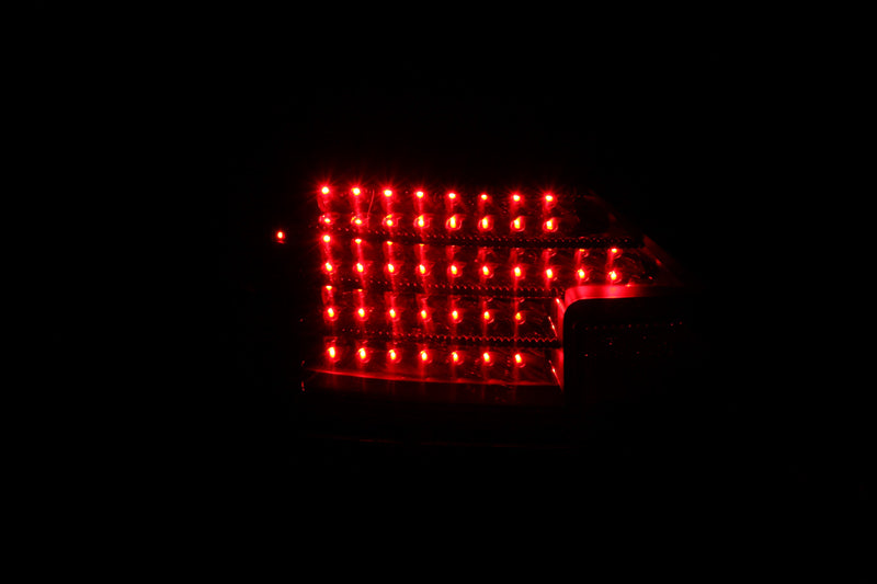 Anzo 2003-2005 Honda Accord LED Tail lights Black 321029 Photo - Mounted