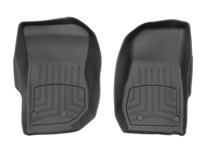 WeatherTech WT FloorLiner - Front - Blk Floor Mats Floor Mats - Rubber main image