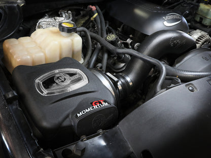 aFe Momentum GT Pro DRY S Cold Air Intake System: GM Gas Trucks/SUV's 99-0 51-74101 Photo - Mounted