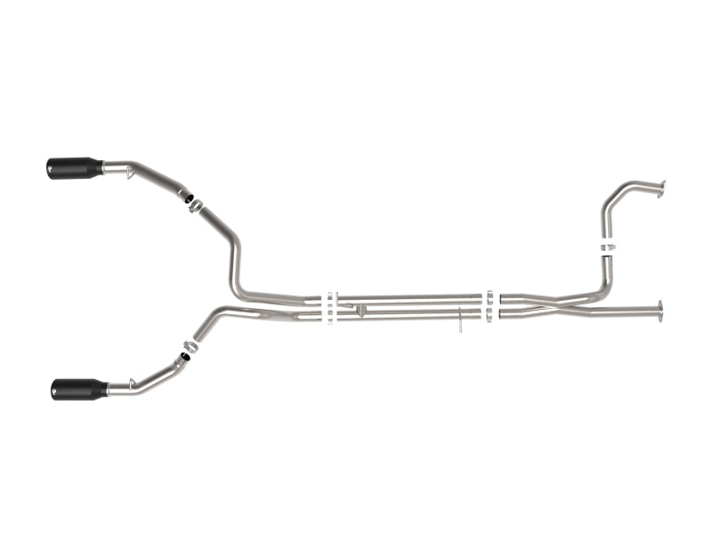 aFe Vulcan Series 3in 304SS Cat-Back Exhaust 21+ Ram 1500 TRX V8-6.2L w/ Black Tips 49-32084-B 49-32084-B Photo - Unmounted