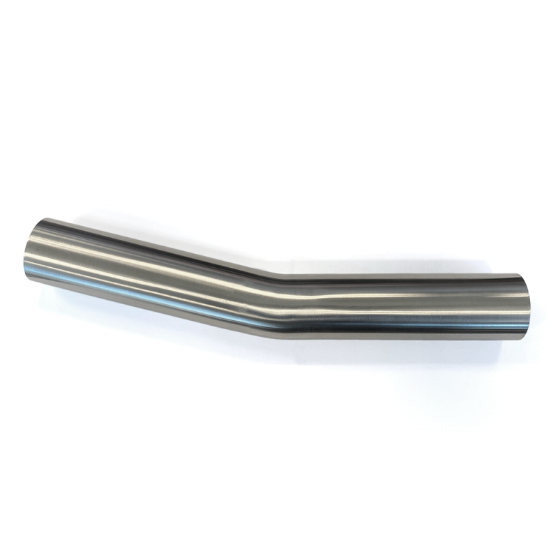 Stainless Bros 2.25in SS304 15 Deg Mandrel Bend - 1.5D Radius 16GA/.065in Wall 6.5in Leg / 6.5in Leg 601-05716-8150