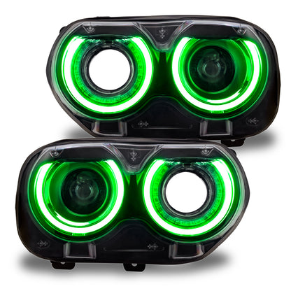ORACLE Lighting Oracle 15-21 Dodge Challenger RGB+W Headlight DRL Upgrade Kit - ColorSHIFT 1329-330 1329-330 User 8
