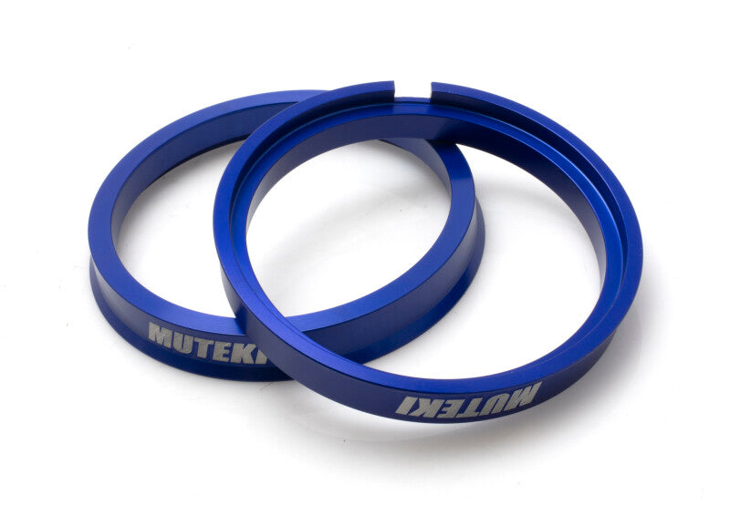 Wheel Mate Muteki Hub Ring Set 73mm x 66.5mm - 2 Piece - Blue WMPHR7306652PC WMPHR7306652PC User 1