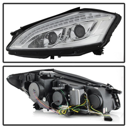 Spyder Mercedes W221 S Class 07-09 Headlights - HID Model Only - Chrome PRO-YD-MBW22107-HID-DRL-C 5083906 5083906 Photo - Unmounted
