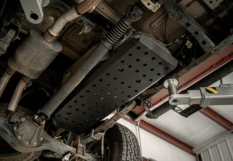 Cali Raised LED Cali Raised 05-23 Dcsb / Ac Toyota Tacoma Fuel Tank Skid Plate - Steel / Powder Coat CR3655 CR3655 Photo - Primary