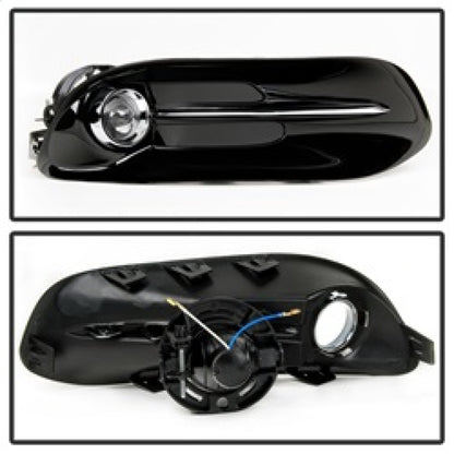 Spyder Dodge Dart 2013-2015 OEM Fog Light W/Universal Switch- Clear FL-DDART2013-C 5080455 5080455 Photo - Unmounted