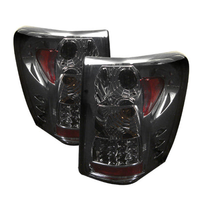 Spyder Jeep Grand Cherokee 99-04 LED Tail Lights Version 2 Smoke ALT-YD-JGC99-LED-SM-G2 5005700 5005700 Photo - Primary