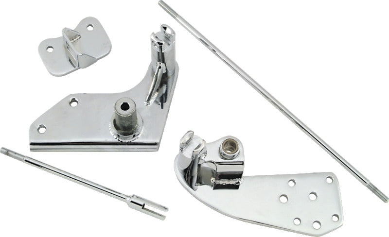 Bikers Choice 87-99 Softail Chrome 3 Inch Extended Forward Control Kit 489742 489742 Photo - Primary