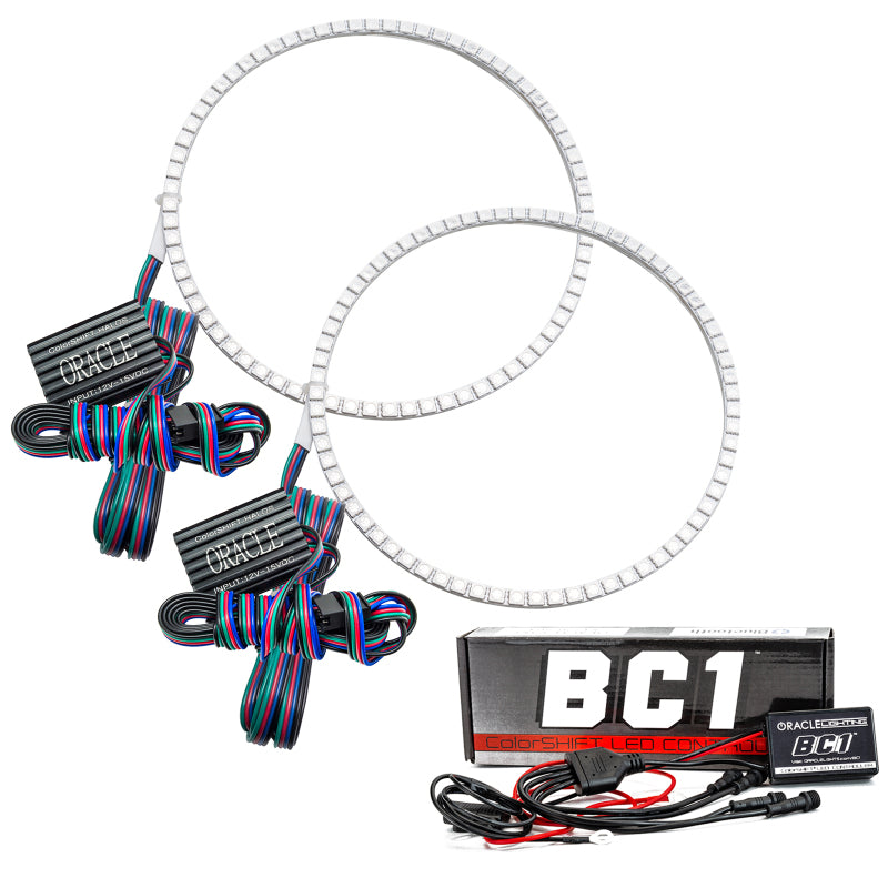 ORACLE Lighting Oracle Jeep Wrangler 07-17 Halo Kit - ColorSHIFT w/ BC1 Controller 2665-335 2665-335 Photo - Primary