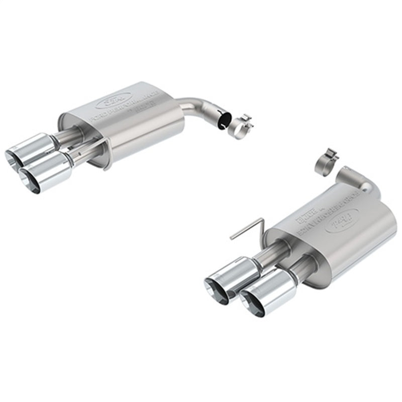 Ford Racing 2018 Mustang GT 5.0L Extreme Muffler Kit - Chrome Tips M-5230-M8ECA M-5230-M8ECA Photo - Primary