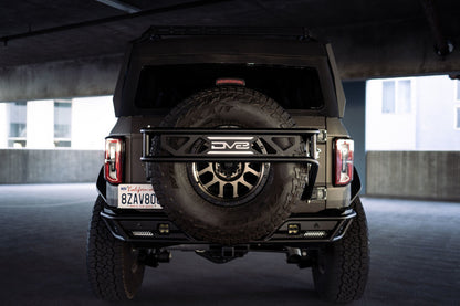 DV8 Offroad 21-23 Ford Bronco Spare Tire Guard & Accessory Mount TCBR-01 TCBR-01 Photo - Unmounted