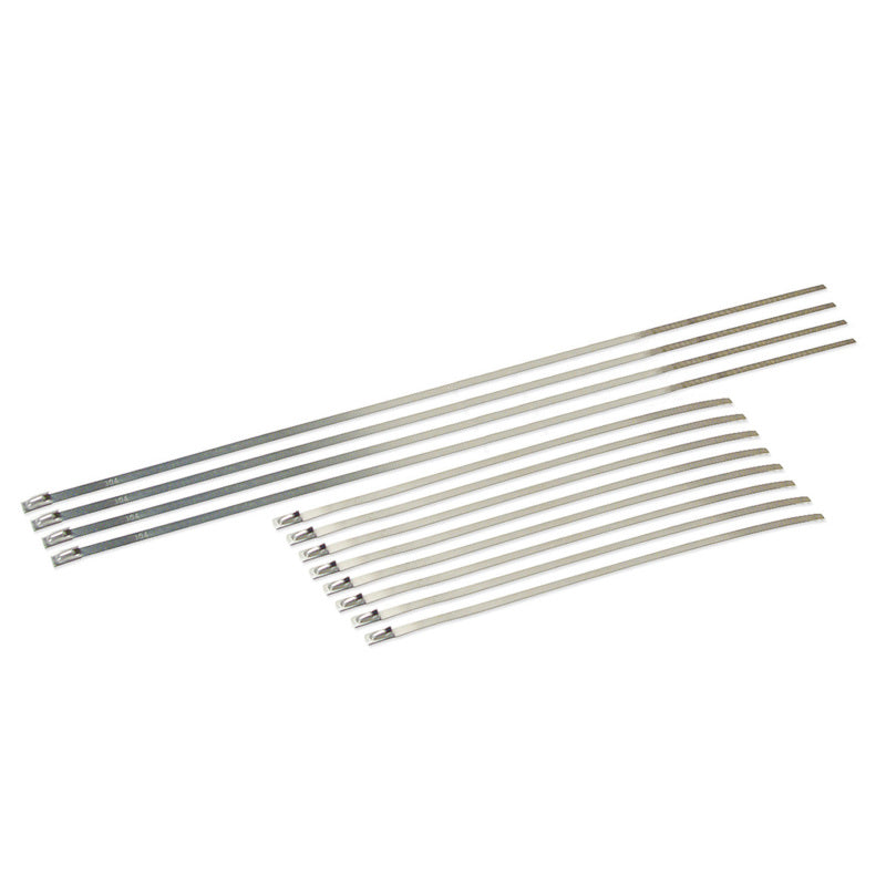 DEI Stainless Steel Locking Tie Eight 8in and Four 14in per pack 10205 10205 Photo - Primary