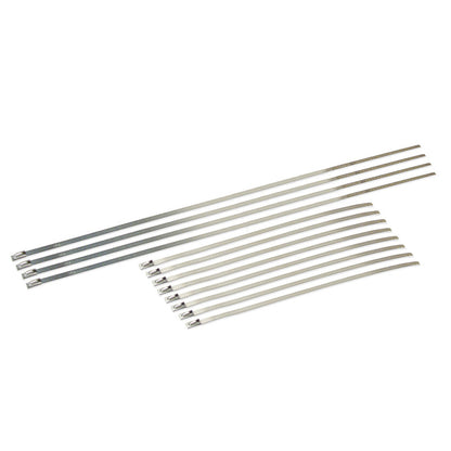 DEI Stainless Steel Locking Tie Eight 8in and Four 14in per pack 10205 10205 Photo - Primary