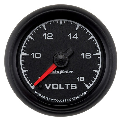 Autometer 2-1/16" Voltmeter, 8-18V, Digital Stepper Motor, Es 5991 Photo - Primary