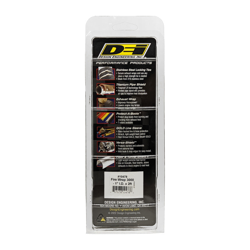 DEI Fire Wrap 3000 1in I.D. x 2ft 10478 10478 Photo - Unmounted