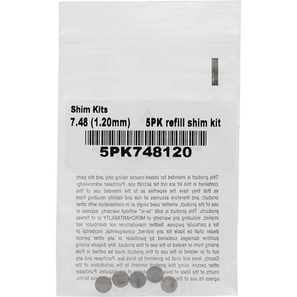 Hot Cams 07-16 CRF 150 R/2016 CRF 150 RB Big Wheel 1.200mm Shim Kit - 5 Pack 5PK748120 5PK748120 Photo - Primary