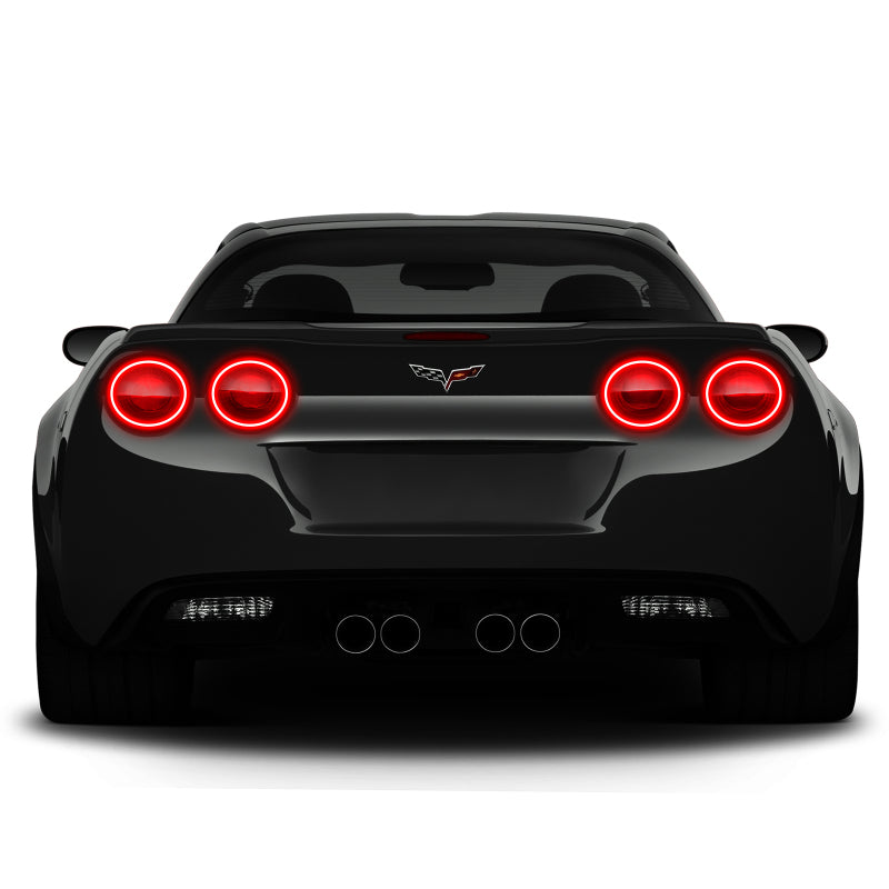 ORACLE Lighting Oracle Chevy Corvette C6 05-13 LED Waterproof Afterburner Kit - Red 1295-003 1295-003 User 3