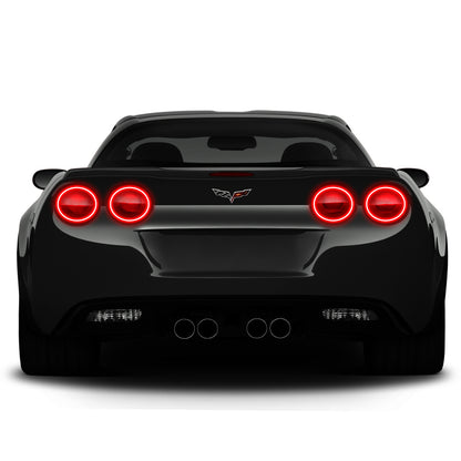 ORACLE Lighting Oracle Chevy Corvette C6 05-13 LED Waterproof Afterburner Kit - Red 1295-003 1295-003 User 3