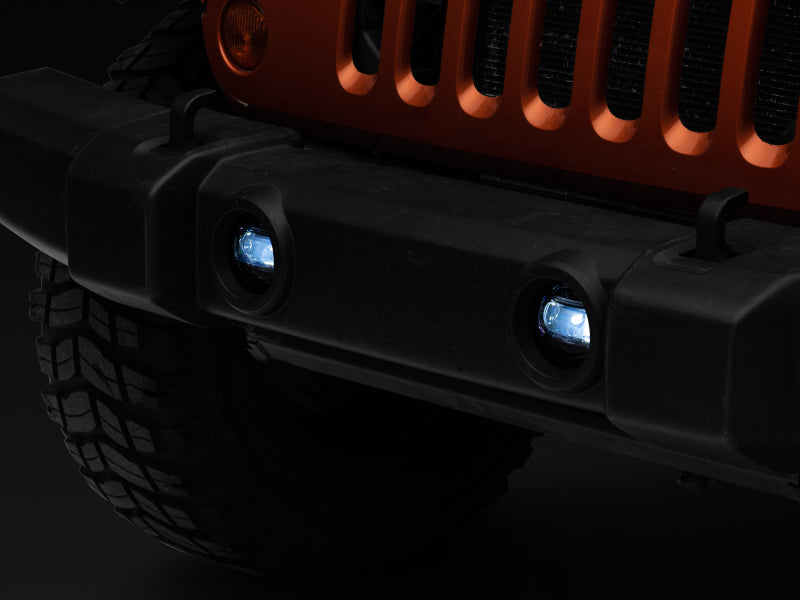 Raxiom 07-22 Jeep Wrangler JK/JL Axial Series LED Fog Lights J130814 J130814 Photo - Close Up