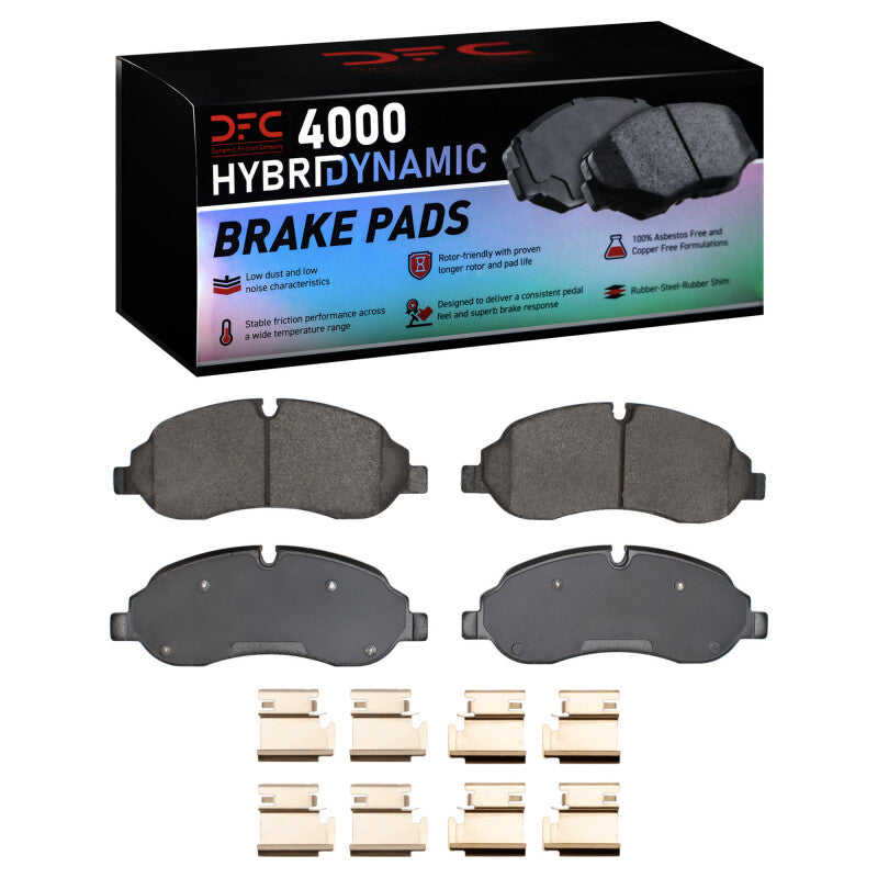 DFC DFC 4000 HybriDynamic Brake Pads Brakes, Rotors & Pads Brake Pads - OE main image