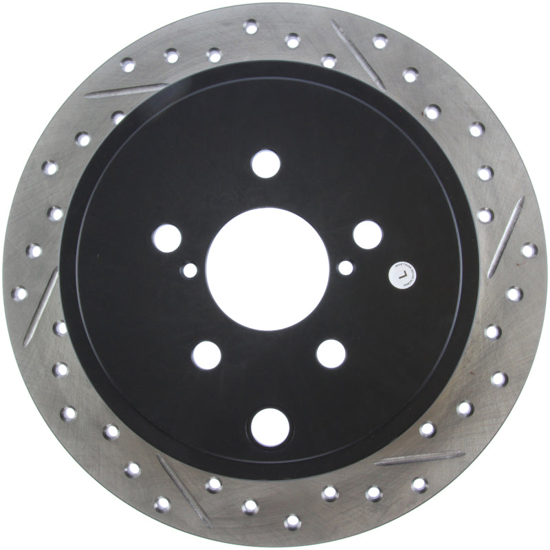 StopTech Sport Drilled/Slotted Brake Rotor; Rear Left 127.47029L User 4