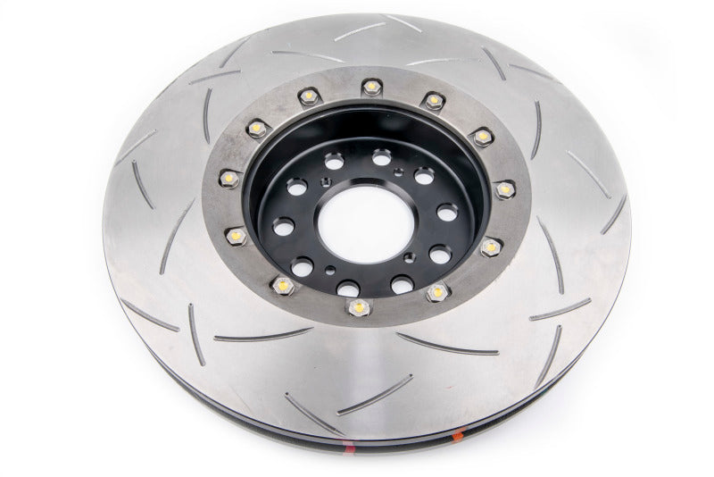 DBA 17+ Honda Civic Type R 5000 Fully Assembled 2-Piece Black Rotor Hat T3 Slotted 350mm x 32mm 53700BLKS 53700BLKS Photo - out of package