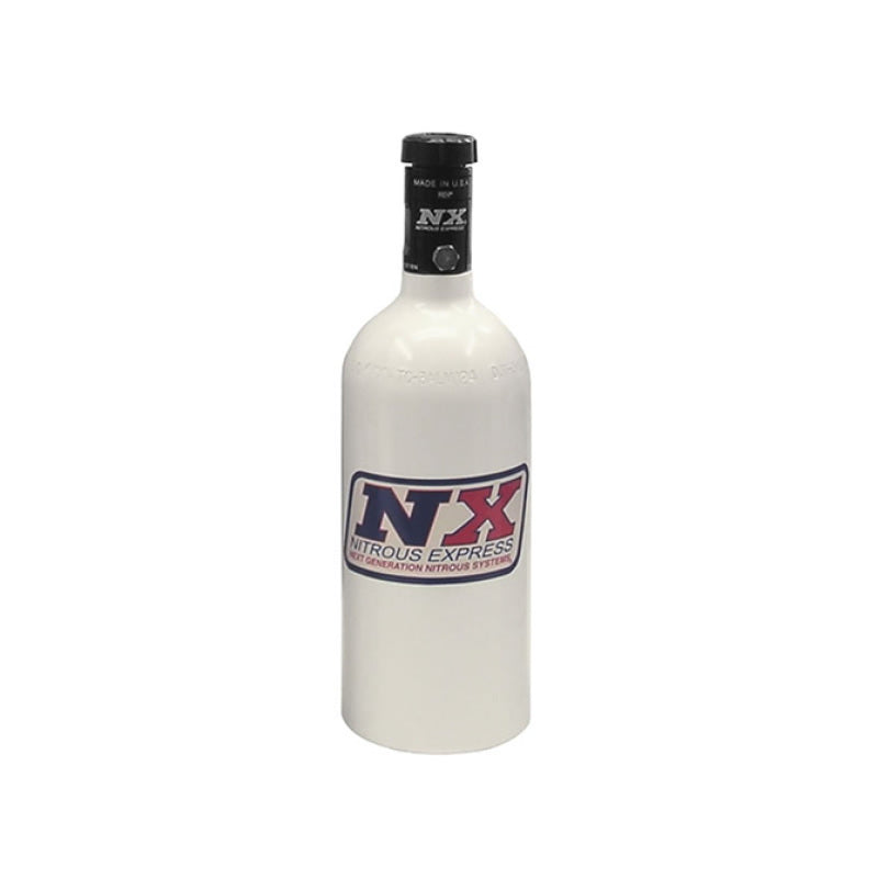 Nitrous Express 1 Lb Bottle W/ Motorcycle Valve (3.2 Diameter X 9.83 Tall) 11010 Photo - Primary