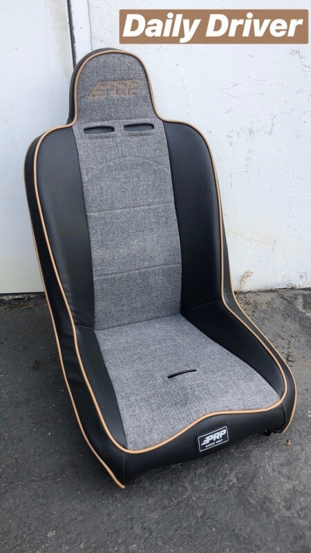 PRP Seats PRP Daily Driver High Back 2In. Extra Tall / Extra Wide Suspension Seat A140610 A140610 Photo - out of package