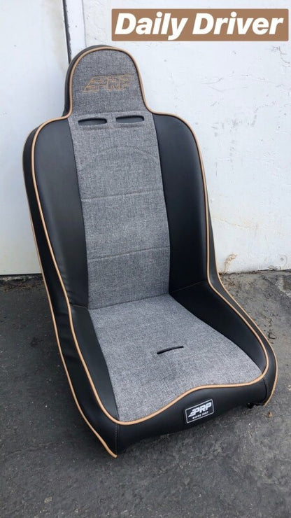 PRP Seats PRP Daily Driver High Back 2In. Extra Tall / Extra Wide Suspension Seat A140610 A140610 Photo - out of package