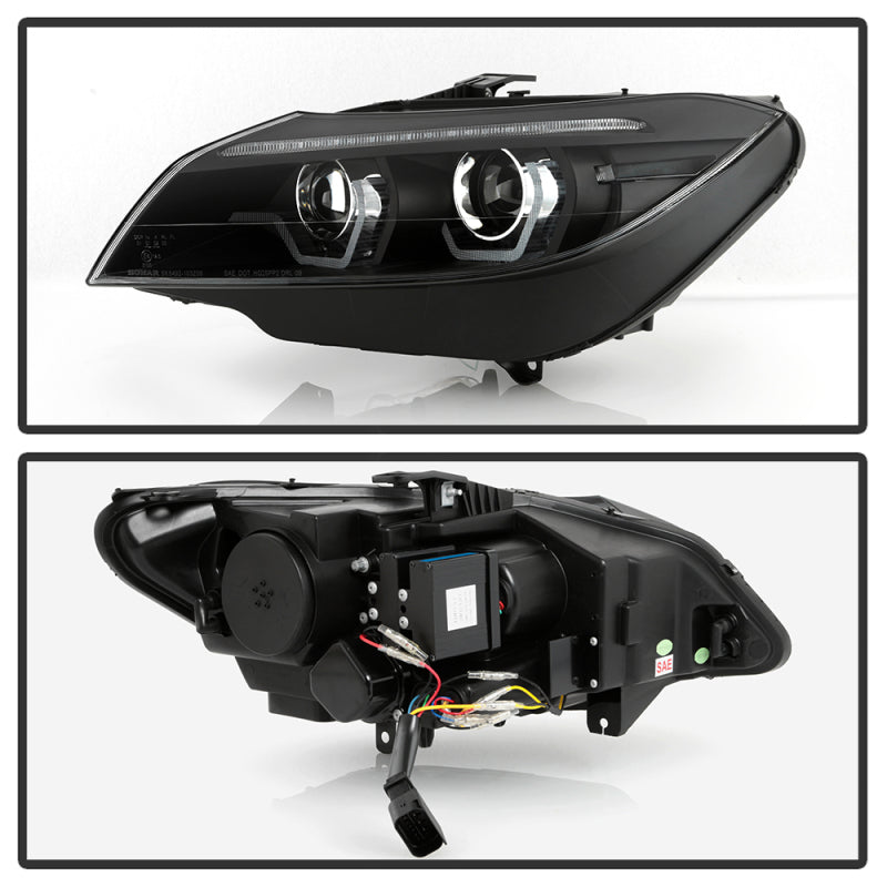 Spyder BMW Z4 09-13 Projector Headlights (Not Comp w Halogen) Black PRO-YD-BMWZ409HID-AFSSEQ-BK 5086884 5086884 User 1