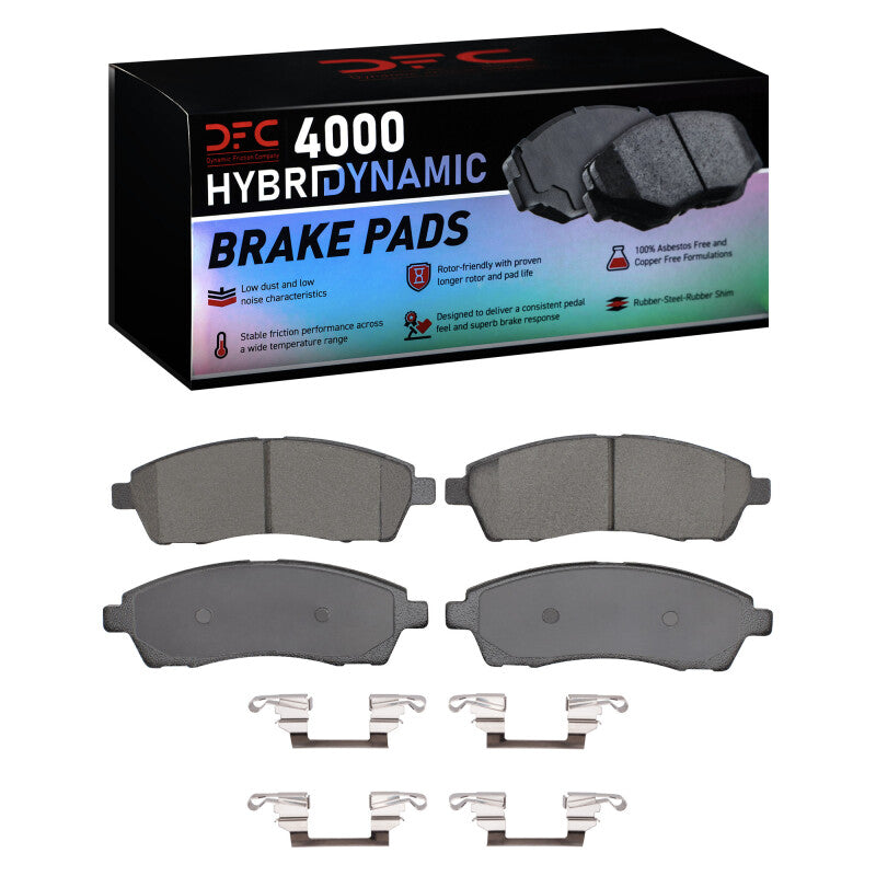 DFC DFC 4000 HybriDynamic Brake Pads Brakes, Rotors & Pads Brake Pads - OE main image