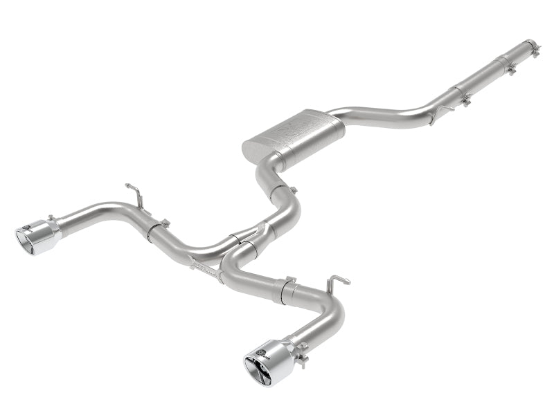 aFe MACHForce XP 3in-2.5in SS Exhaust Cat-Back 15-17 Volkswagen GTI (MKVII) L4-2.0L (t) - Polished 49-36418-P 49-36418-P Photo - Primary
