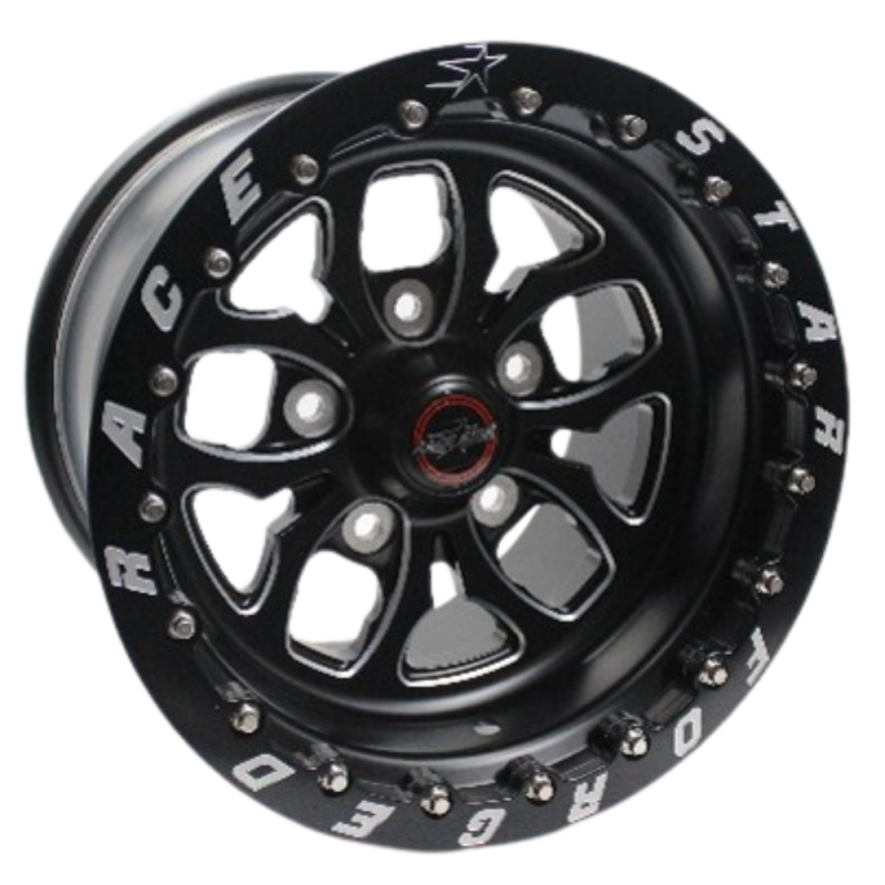 Race Star 64 Pro Forged Wicked 15x11 Lug Mount Black Anodized/Machined 5x135BC 6.50BS 64-511536511B 64-511536511B User 1