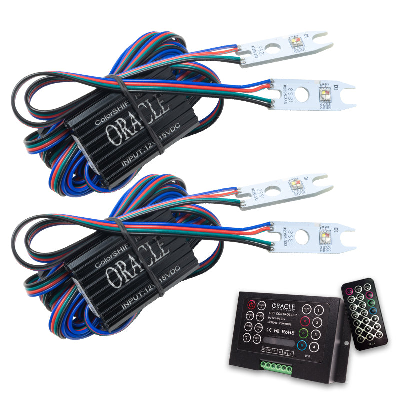 ORACLE Lighting Oracle 15-17 Ford F-150 Headlight DRL Upgrade Kit - ColorSHIFT w/ 2.0 Controller 2395-333 2395-333 Photo - Primary