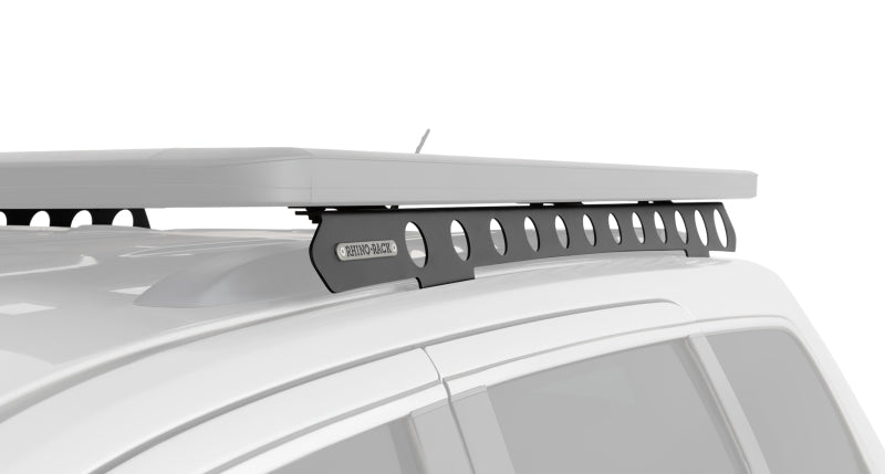 Rhino-Rack 11-21 Jeep Grand Cherokee WK2 4DR (w/ Metal Roof Rails) Backbone Mounting System - Black RJGB1 RJGB1 Photo - Primary