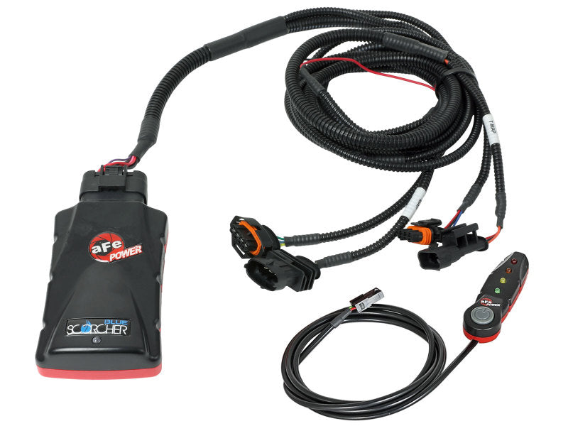 aFe Scorcher Blue Module 15-21 Ford Mustang Ecoboost L4-2.3L (t) 77-83021 77-83021 Photo - Unmounted