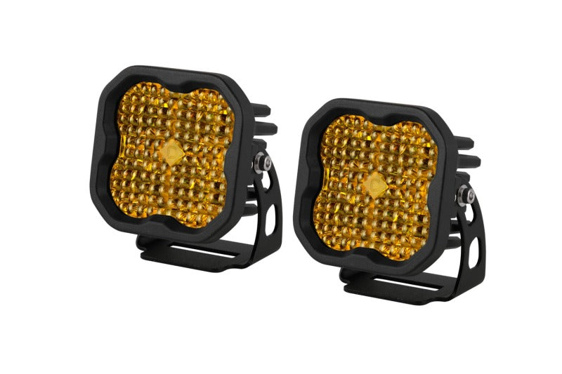 Diode Dynamics SS3 Sport ABL - Yellow Flood Standard (Pair) DD6870P DD6870P Photo - Primary