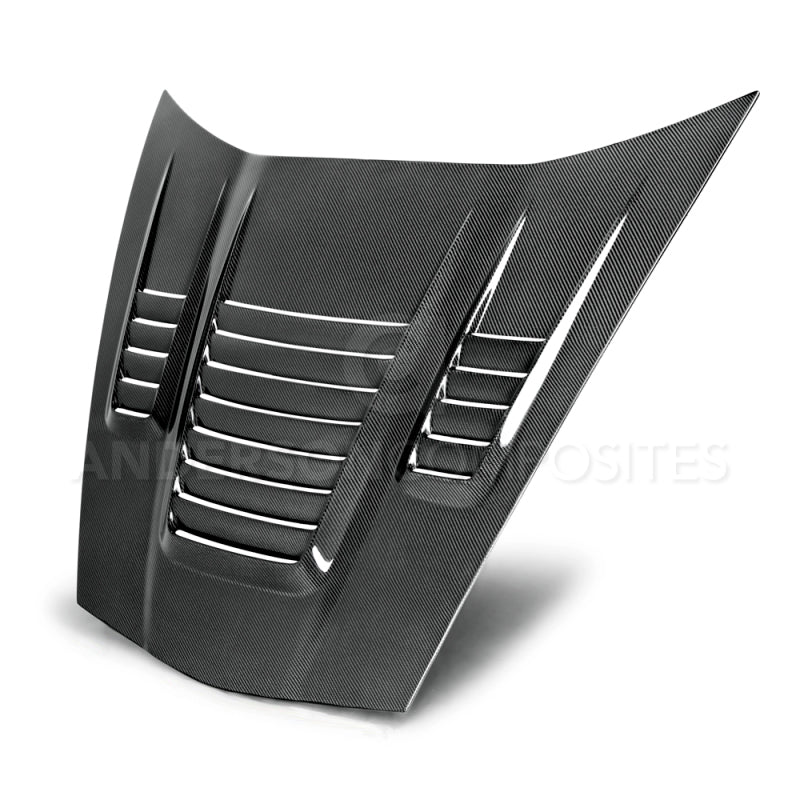 Anderson Composites 05-13 Chevrolet Corvette C6 Type-WH Hood AC-HD05CHC6-WH AC-HD05CHC6-WH Photo - Primary