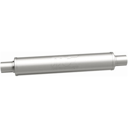 MagnaFlow 4" Round Center/Center Straight Through Performance Muffler 10435 Photo - out of package