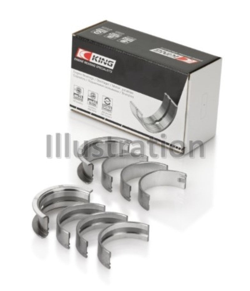 King Engine Bearings King 87-90 Subaru Justy Main Bearing Set (Size 0.25 Oversized) MB461AM0.25 MB461AM0.25 Photo - Primary