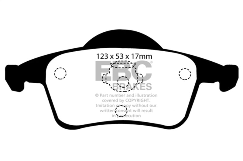 EBC Disc Brake Pad Set DP31231C Photo - Primary