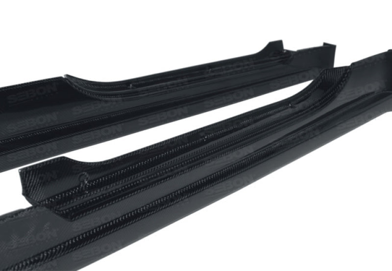 Seibon 02-05 Nissan 350Z Carbon Fiber Side Skirts SS0205NS350-SA Photo - Primary