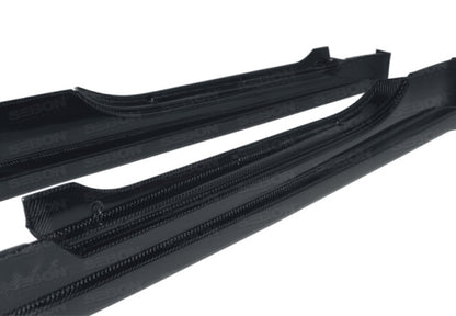 Seibon 02-05 Nissan 350Z Carbon Fiber Side Skirts SS0205NS350-SA Photo - Primary