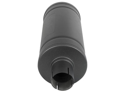 aFe MACH Force-Xp 409 Stainless Steel Muffler w/ High-Temp Black finish 49M00007-B Photo - Unmounted